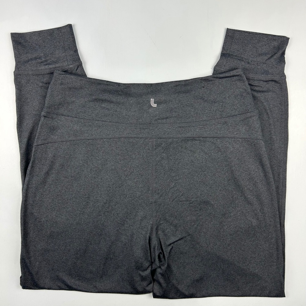 Lole Womens Charcoal Gray Heather Joggers Drawstring Activewear Pants Size M - Picture 8 of 9